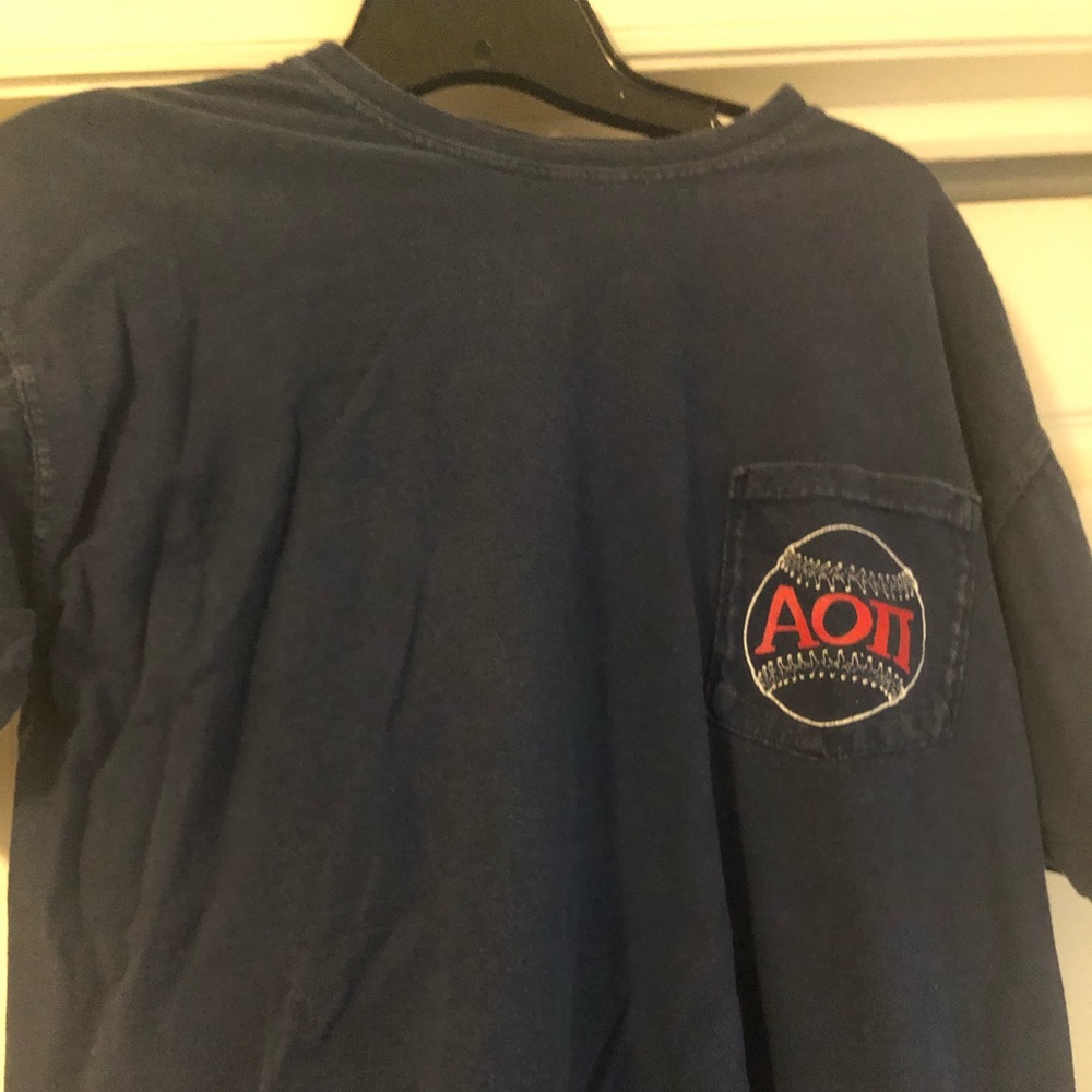 Comfort colors T-shirt - ALPHA OMICRON PI